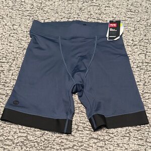 TYR Dark Blue Swim Shorts